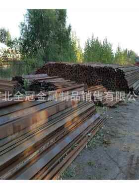 QU120再用钢轨旧道轨100旧道轨P50再用龙门吊钢轨型号齐全