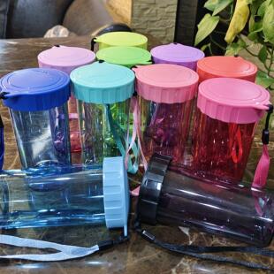 特百惠水杯300ml雅致随行杯正品 防漏耐摔学生便捷户外运动水杯子