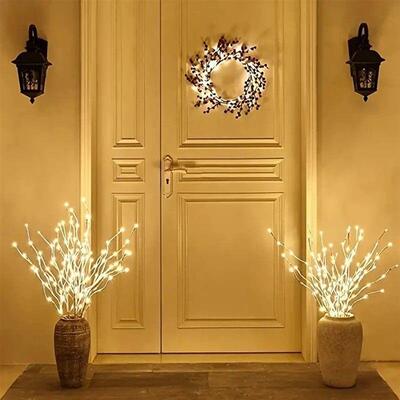 White Birch Branch Light LED Lights Christmas Party Wedding