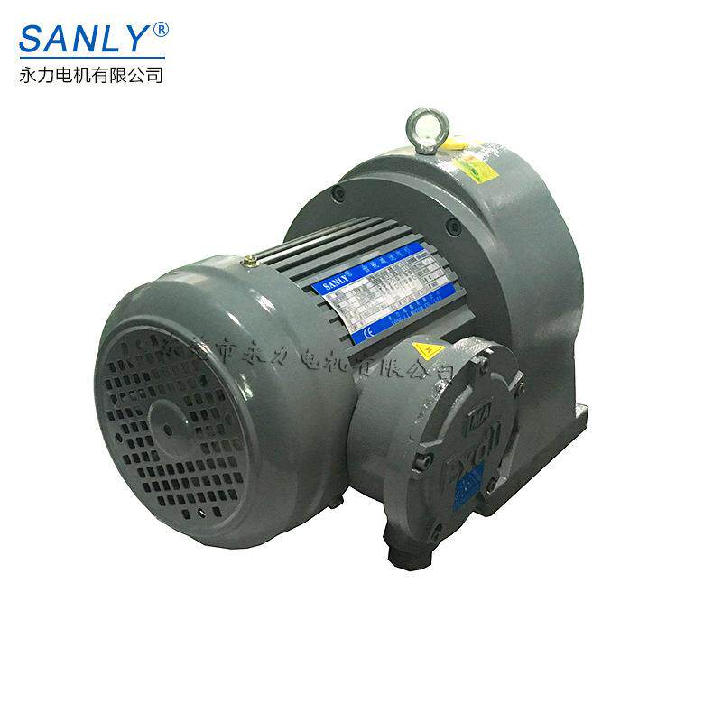 永力厂家直销防爆电机卧式减速电机 三相异布电动机GL28-750W-20S