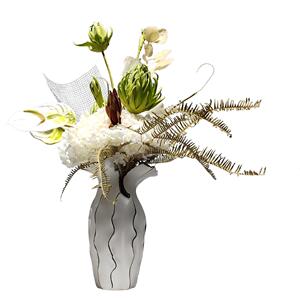 现代仿真花干花绿植摆件样板房玄关客厅卧室儿童房摆花插花装饰品