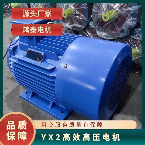 鸿泰压三相异步电机 YX2-3552-4 200KW 6KV 采用优化的电磁设计