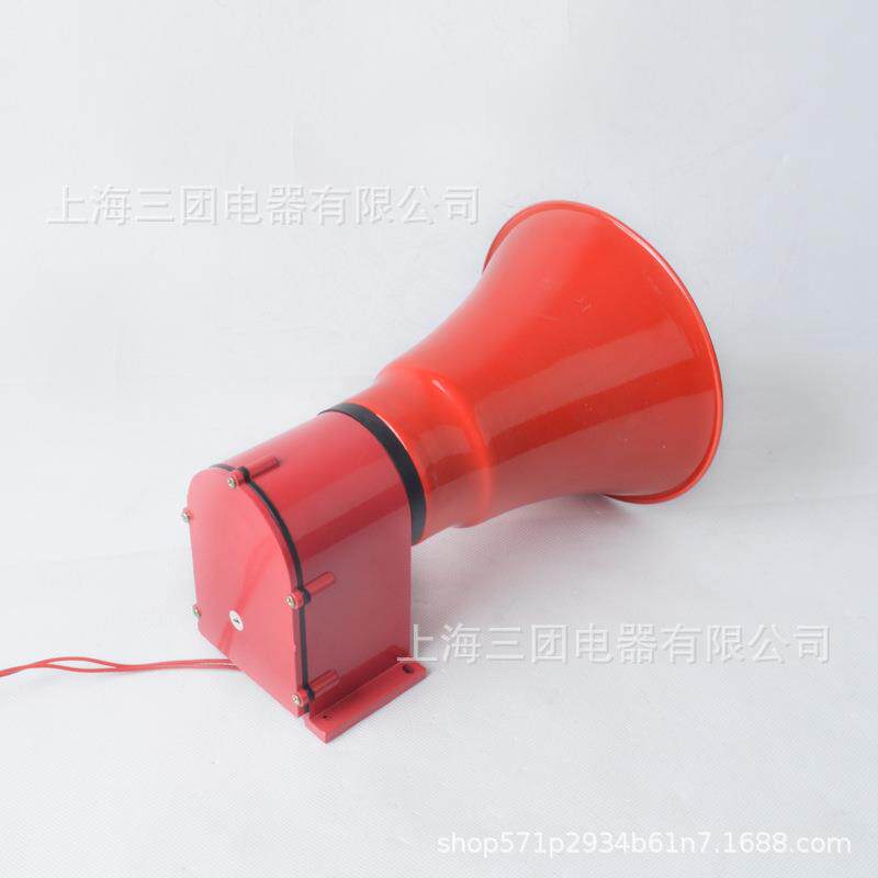 厂家报警器DJ-5带警示灯电子蜂鸣器 工业用厂警报器220V380V