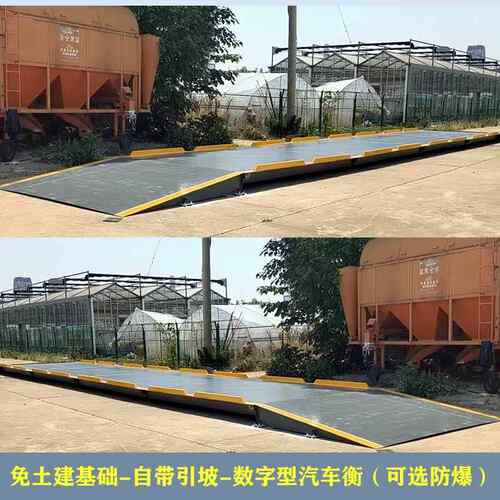 电子汽车衡 吨-奥普玛衡器 直销 12SCS-0吨工业地磅120 包重安装