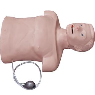 带控制器 青年版 高级心肺复苏和气管插管半身训练模形
