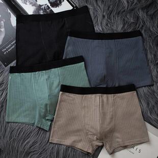 Mens Underwear Boxers Shorts for men 100%Cotton Male Panties