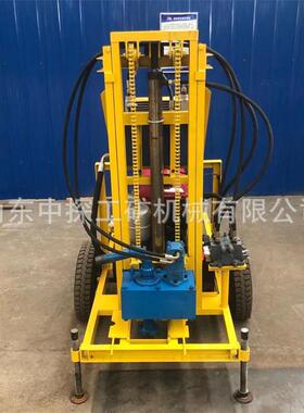 牵引式柴油液压打井机自动卸杆民用钻井机农田灌溉水井钻机设备