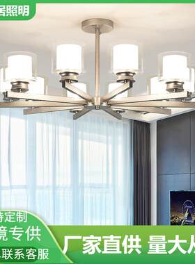 北欧灯具吊灯客厅灯2021新款现代简约大气家用简欧餐厅卧室吸顶灯