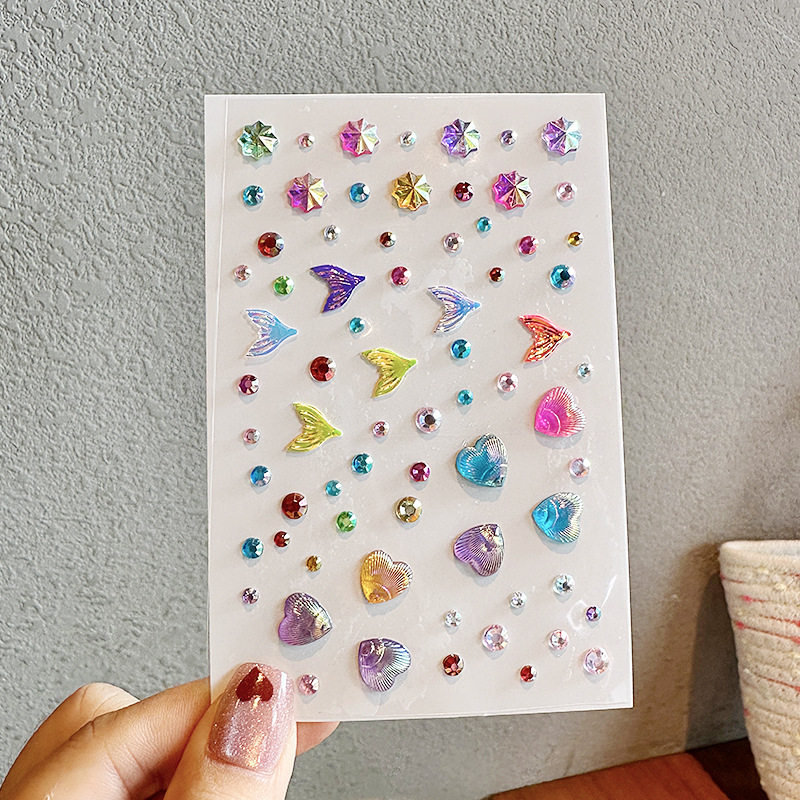 夏日音乐节碎钻妆贴脸饰品眼妆山根钻水钻舞台妆容贴纸珍珠美甲贴,饰品/流行首饰/时尚饰品新,其他DIY饰品配件,淘宝优惠券,粉丝福利购,淘宝优惠卷