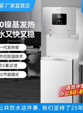 碧丽办公室高端商用饮水机直饮机净水过滤一体工厂车间大型开水器