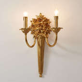 全铜壁灯欧式 灯饰 复古别墅客厅餐厅书房卧室床头灯具脱蜡铜法式