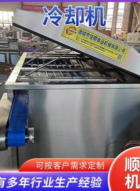 巧克力冷却机 网带输送式冷却设备 口红唇膏冷冻机快速冷却机厂家