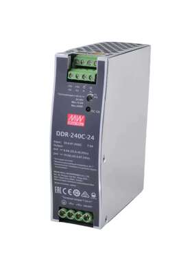 明纬开关电源DDR-240C-48240W导轨型DC-DC转换器