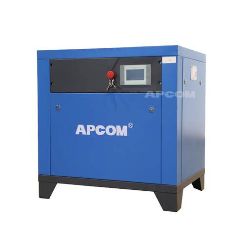 APCOM永磁变频37kw螺杆式空压机小型打气泵1立方螺旋式空气压缩机