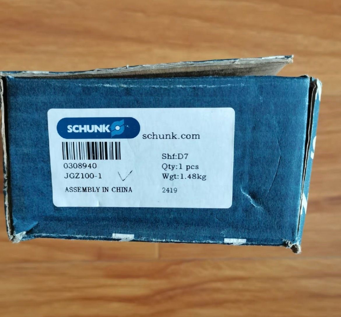 德国雄克SCHUNK气缸JGZ 100-1，0308940，