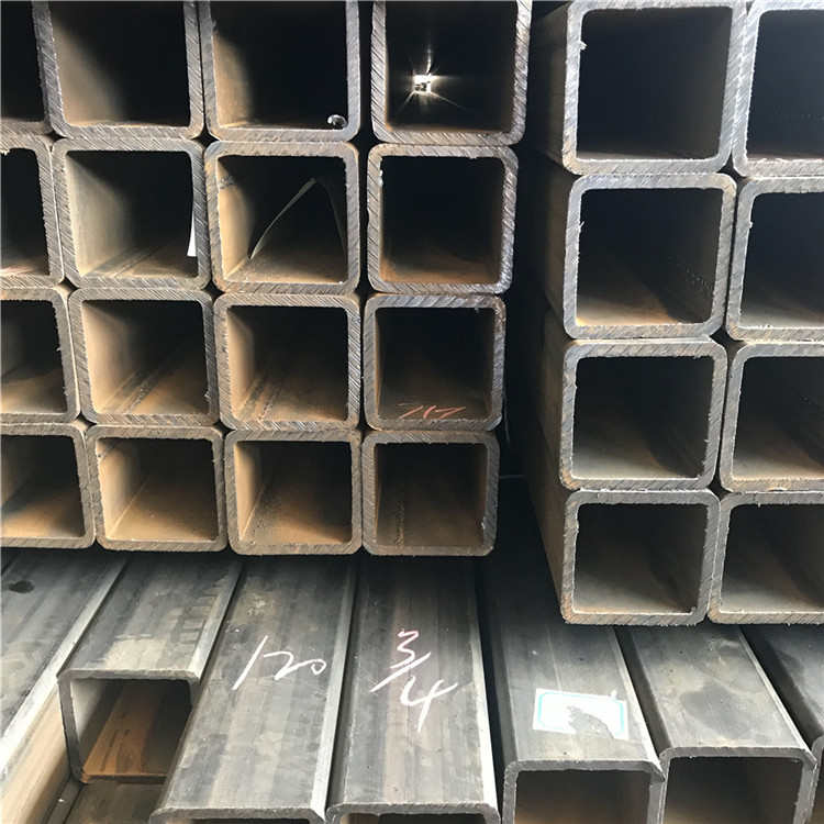 方通40x5厚壁方管Q235B直缝焊接四方钢管铁管铁通支架钢立柱切