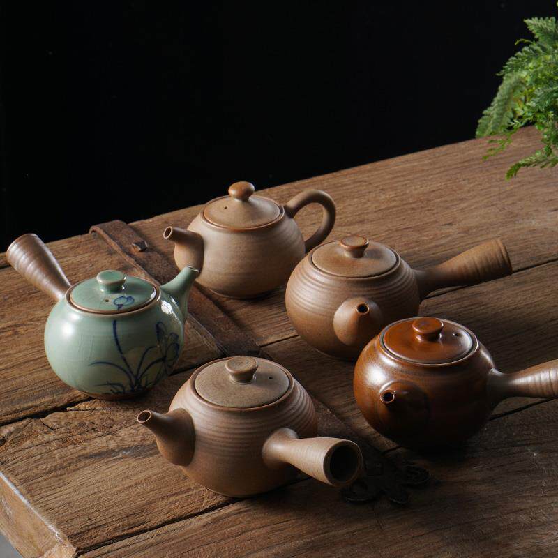 陶瓷家用粗陶岩泥仿古围炉煮茶壶烧水电陶壶温茶壶泡茶器功夫茶具
