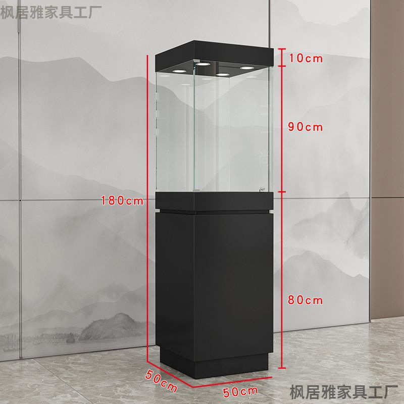 博物馆展柜精品木质展示柜古董珠宝首饰玻璃柜台产品展览柜台