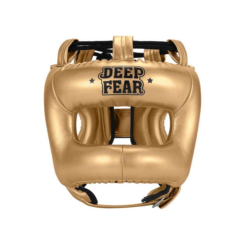 高档DEEAP ER横梁F封闭式护头保护鼻梁职业拳击格头盔泰拳斗拳击