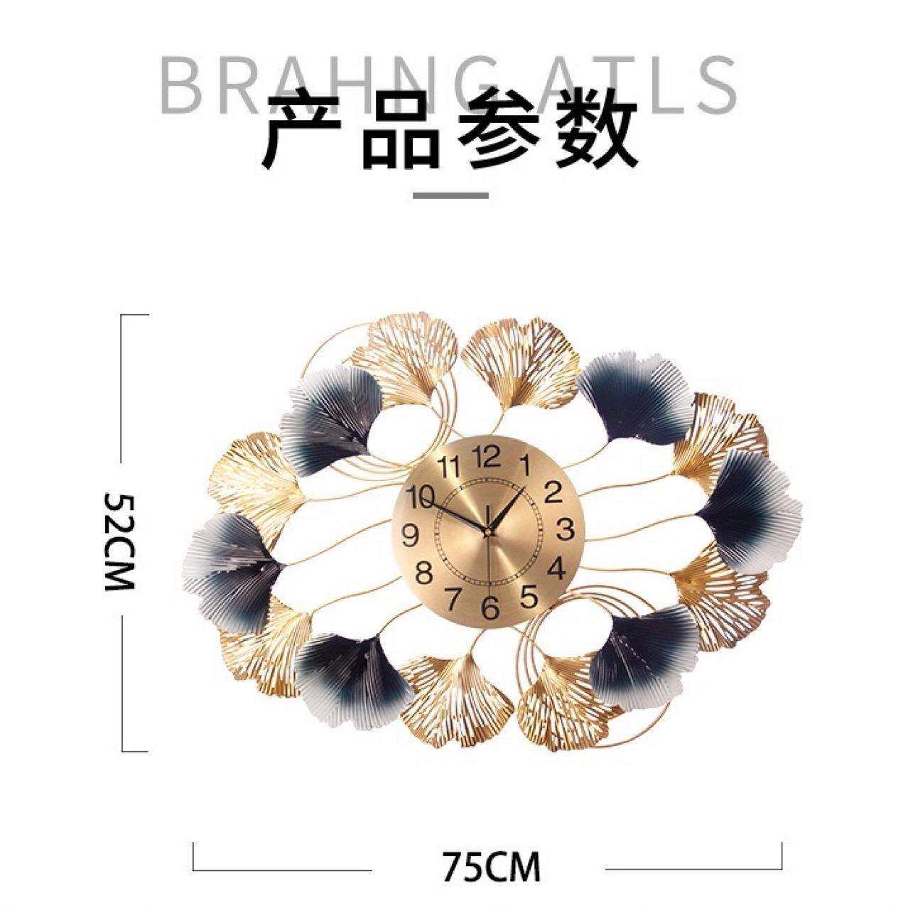 简约时尚北欧钟表客厅现代简约家用装饰时钟挂墙网红创意餐厅挂钟