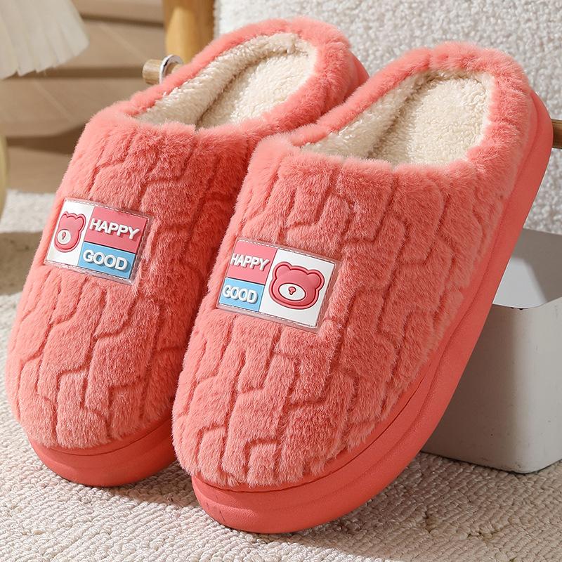 新款棉拖鞋情侣冬季女士室内家居