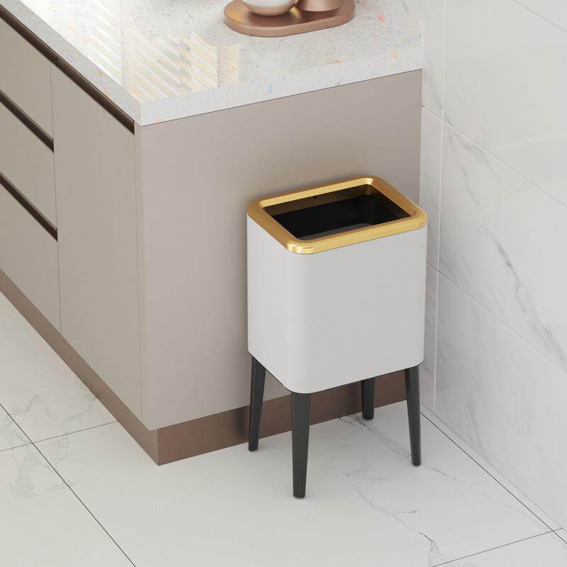 GAOK加高免弯腰无盖垃圾桶家用厨房8808J/8858J/8868J