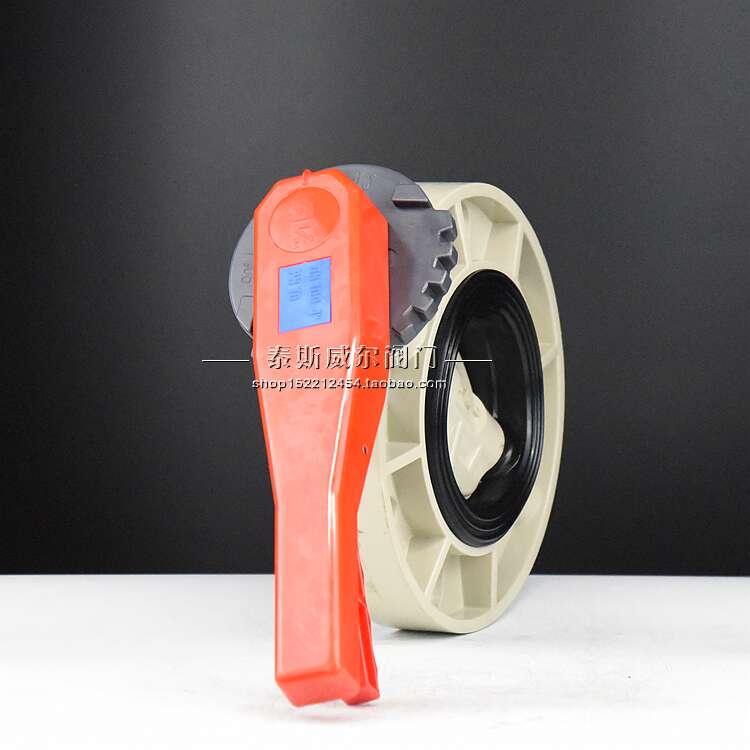 手柄对夹PPR蝶阀 D71X-10S DN50 65 80 100 125 150 200 耐高温