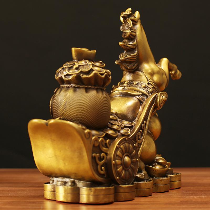 铜马摆件马WPI发财摆马上财到家居摆设客厅装饰马到福成功办上公