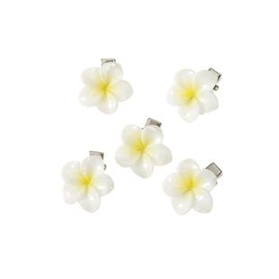 5Pcs Sweet Set Hair Plumeria Clips Hairpin Kids Girls For