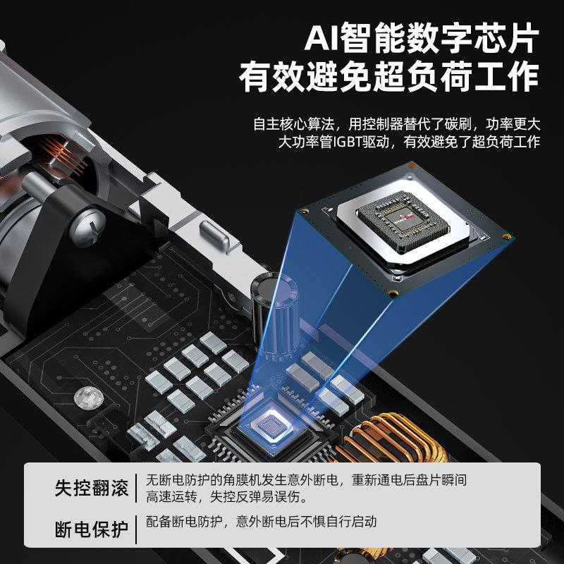 赣星交流无刷汽车抛光机 工业级 工厂销售 打蜡封釉 调速 电动