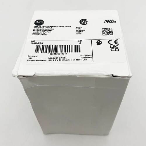 194R-PBT断开开关手柄罗克韦尔Allen-Bradley全新现货194RPBT