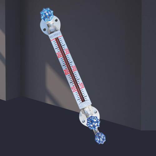 石英管双色水位计高温高压双色石英管液位计LED带光源锅炉B49H-25