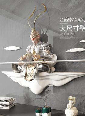 斗战胜佛玄关餐厅墙面挂件孙悟空立体浮雕画客厅沙发背景墙装饰画