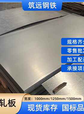 钢板冷轧卷板SPCC冷轧板ST12深冲薄钢铁板DC01/2/3镀锌开平板分条