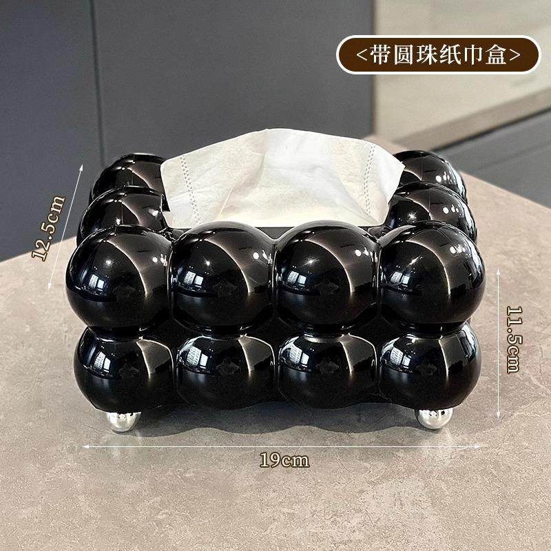 纸巾盒客厅轻奢高档家用创意纸抽盒餐桌餐巾纸收纳盒抽纸盒高级感,收纳整理,纸巾盒,淘宝优惠券,粉丝福利购,淘宝优惠卷