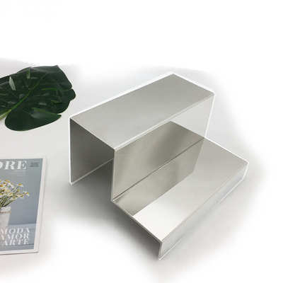 梯形展示鞋包架 不锈钢高低展示鞋包架 店铺陈列架二层架收纳