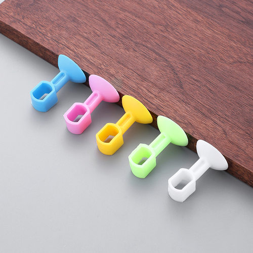 卫生间门把手硅胶门碰打孔门吸