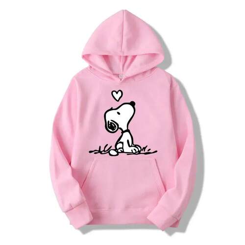 American Cartoon Comics Snoopy Hoodie Women Man Pullover ops