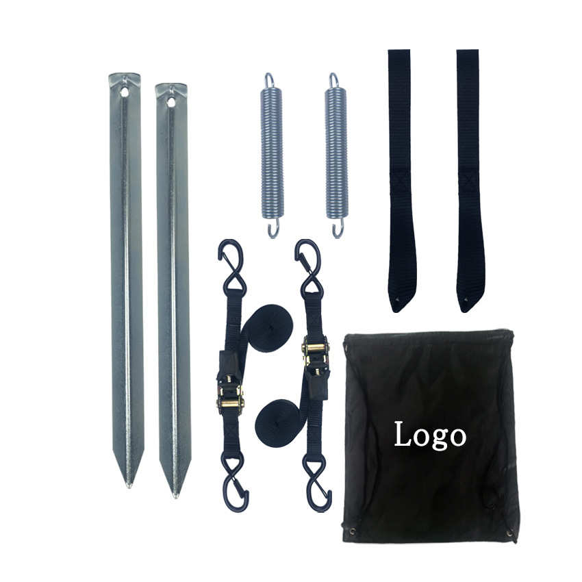 帐篷加强型地三棱金地带天幕户外合钉绳地沙滩防风配件钉钉加固