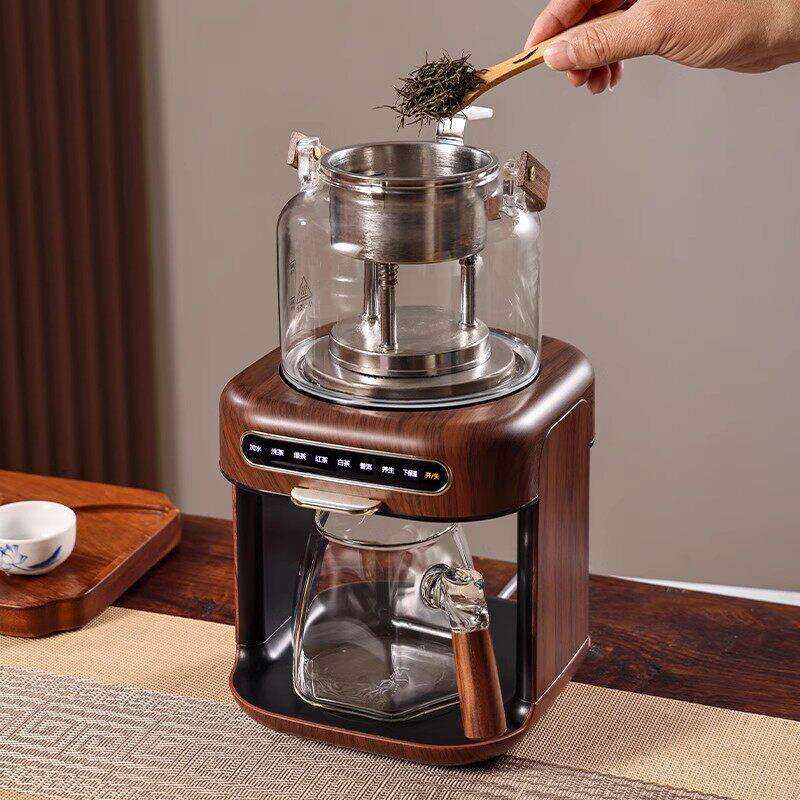 京集萃礼蒸汽喷淋式煮茶器茶饮机养生茶萃茶机自动上水商务公室
