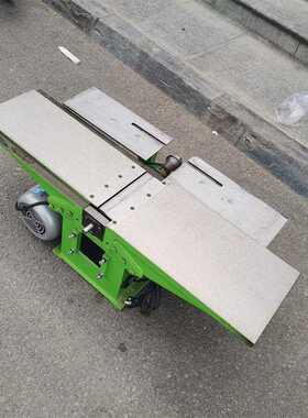 平刨压刨钻锯一体机ML292E5台式平刨木工多用机床三合一木工刨床