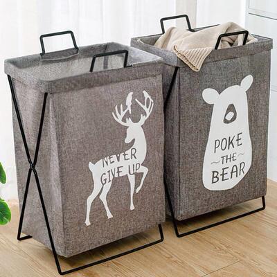 storage basket waterproof large laundry hamper bag container