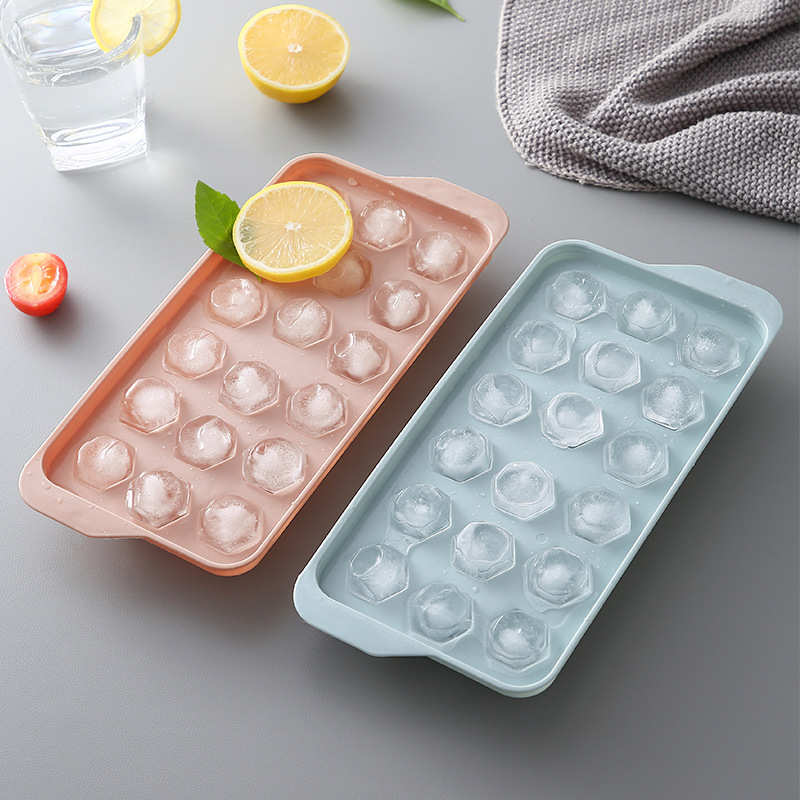 硅胶冰格制冰盒家用小型速冻器冰箱冻冰块模具自制辅食做冰球神器