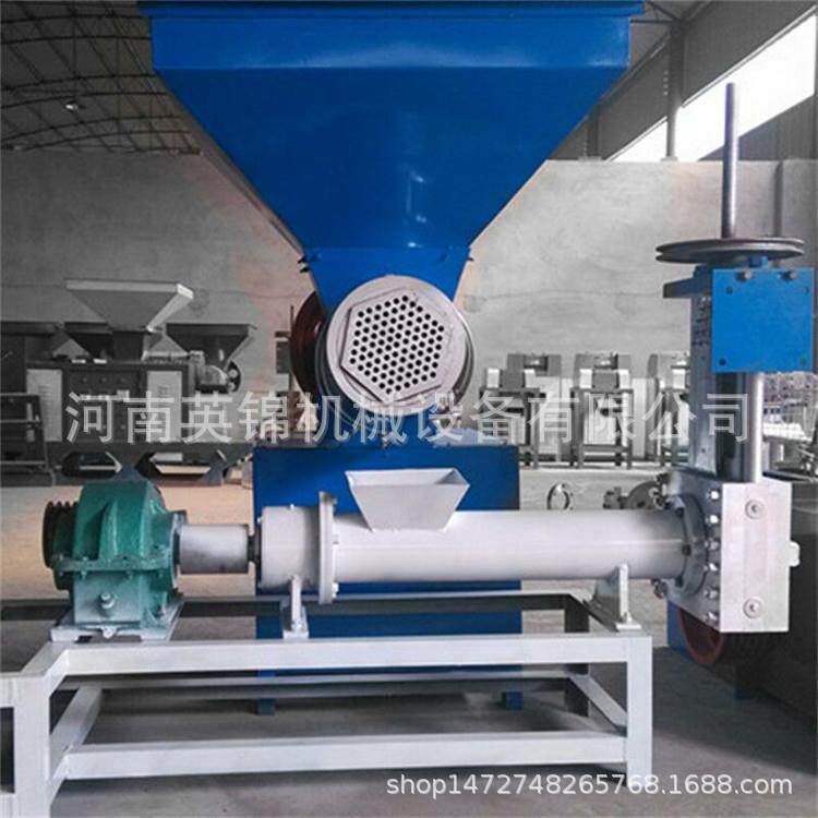 泡沫板热熔拉丝造粒机 EPS茶料挤压造粒机聚氨酯保温板粉碎造粒机