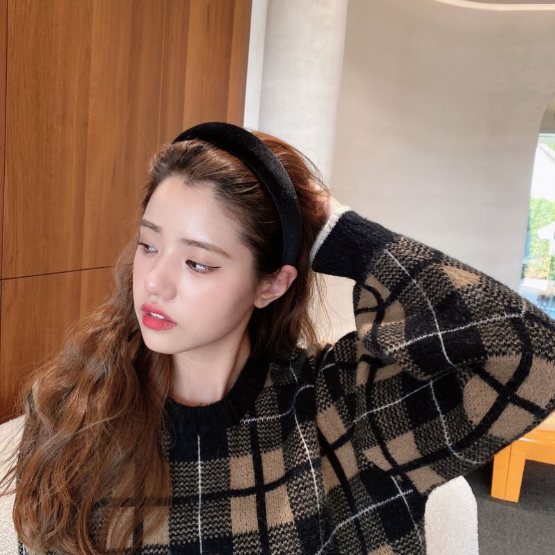 ins海绵宽边发箍刘海增高发饰