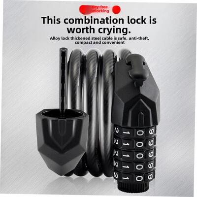 Mountain Bike Lock Safety Lock Protective Bicycle Chain Lock