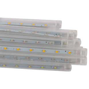 户外LED流星雨灯 30 50 80cm流星灯管圣诞树装饰室外树灯流星灯串