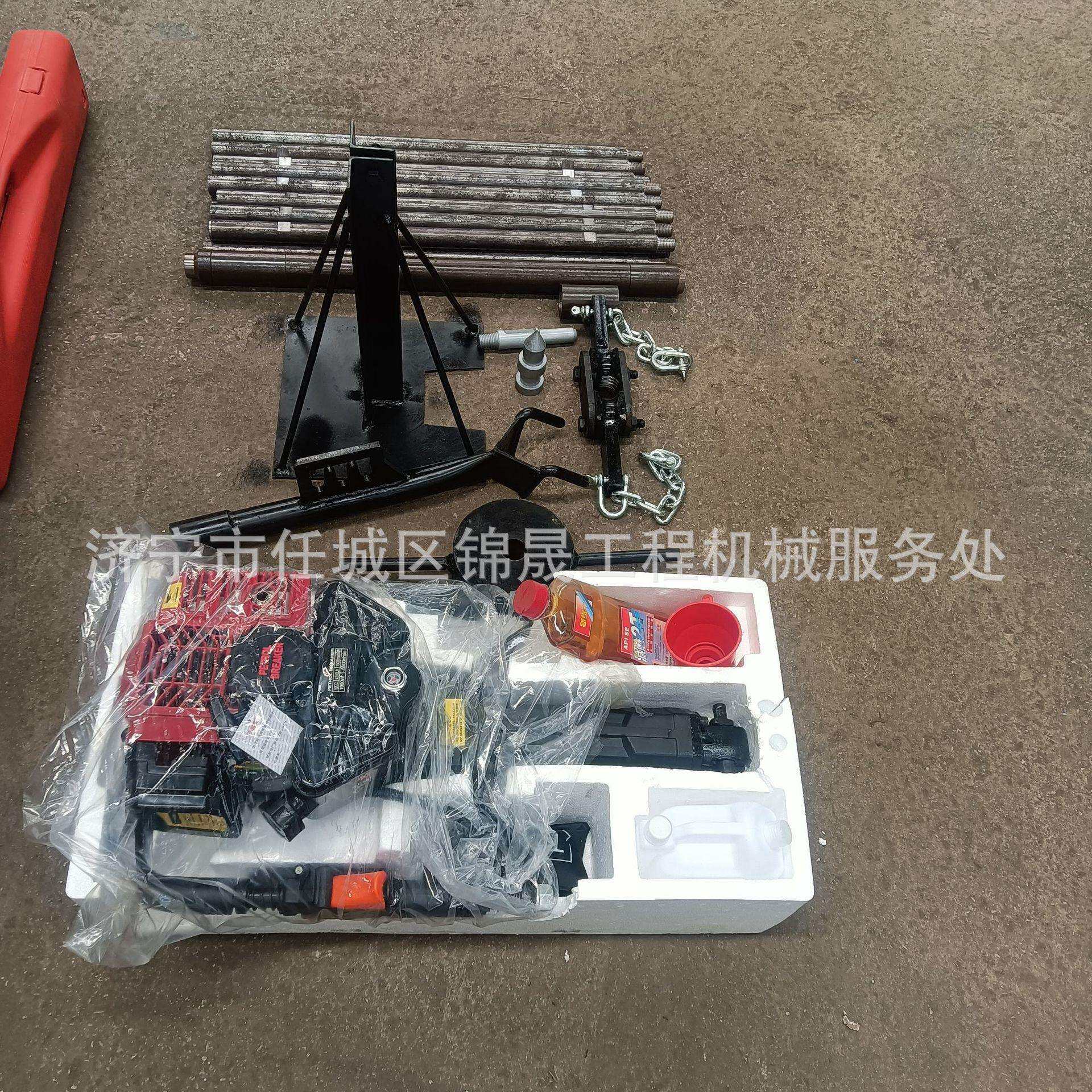 小型轻便取样钻机无水作业完整原状土取样手持式单人土壤采样器