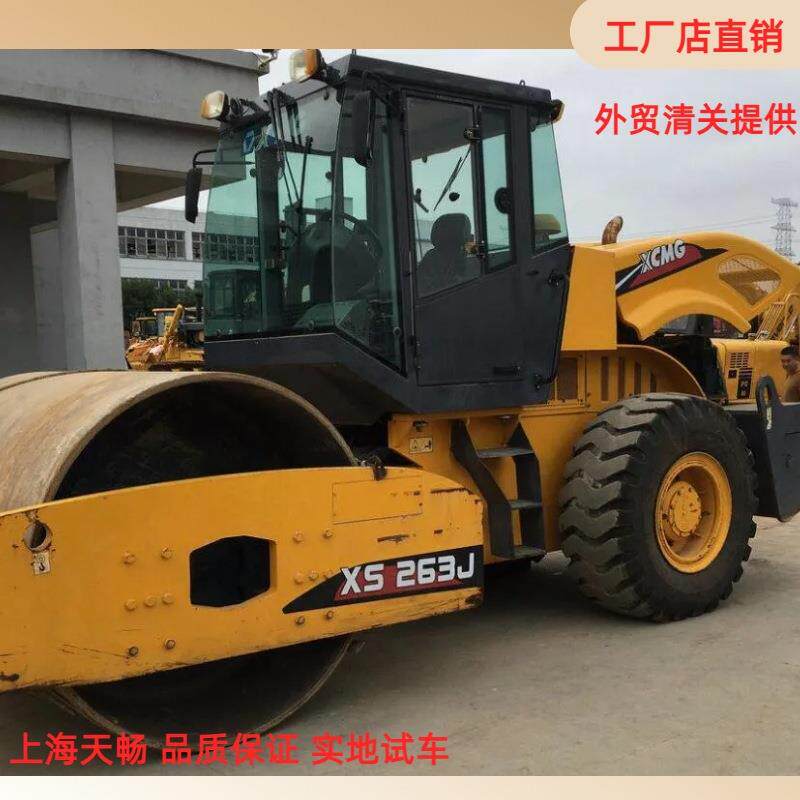 外贸出售8-9成新二手20吨22吨26吨压路机徐工柳工洛阳单双振动压