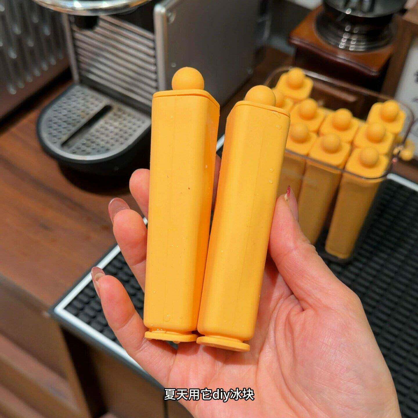 夏日自制雪糕冰棒模具酸奶棒咖啡冷饮冰块冰条食品级易脱模冰格棒
